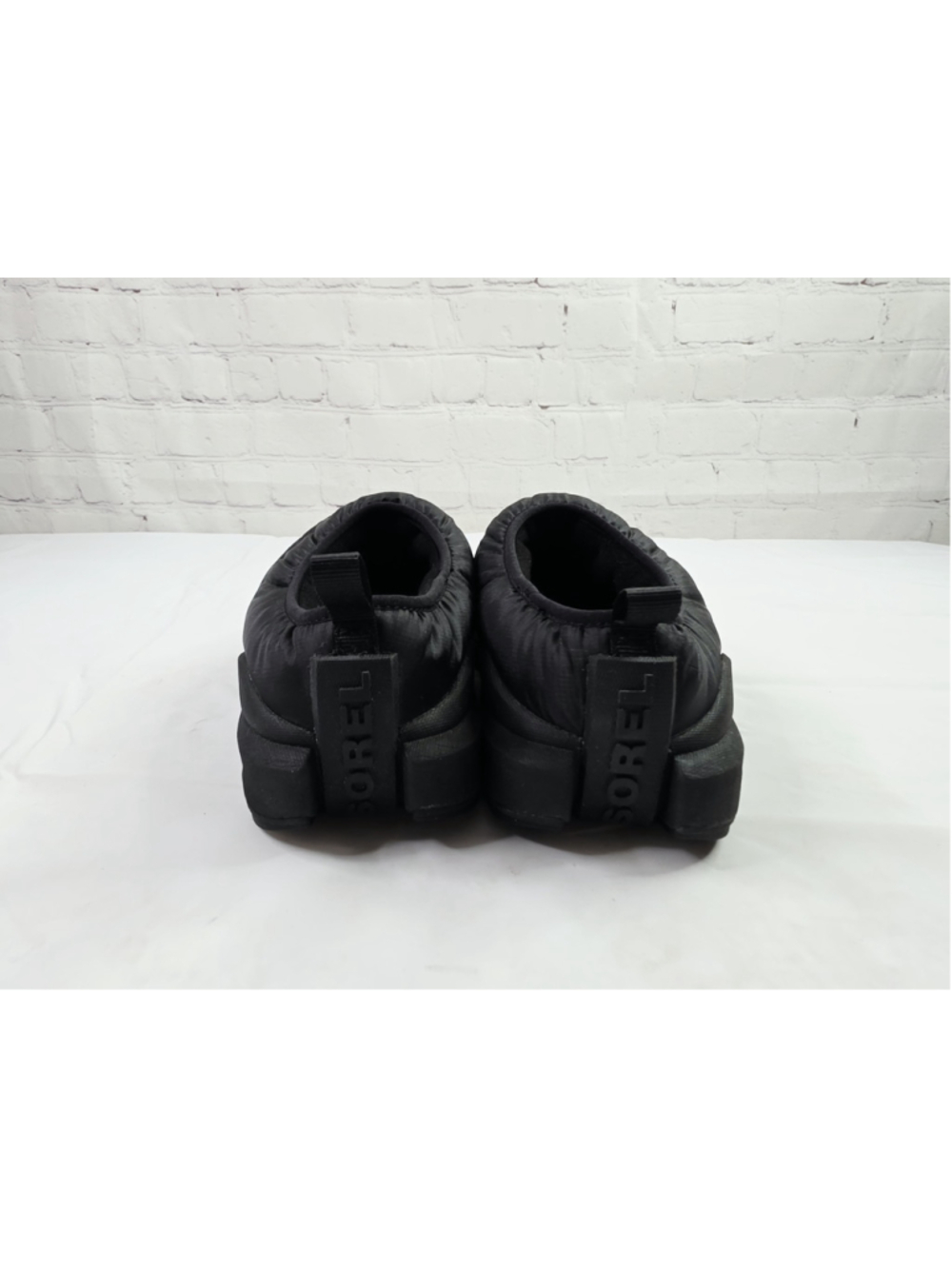 Sorel ONA RMX Black Puffy Waterproof Insulated Slip On Shoes Mules Women's 7.5 - Picture 4 of 7